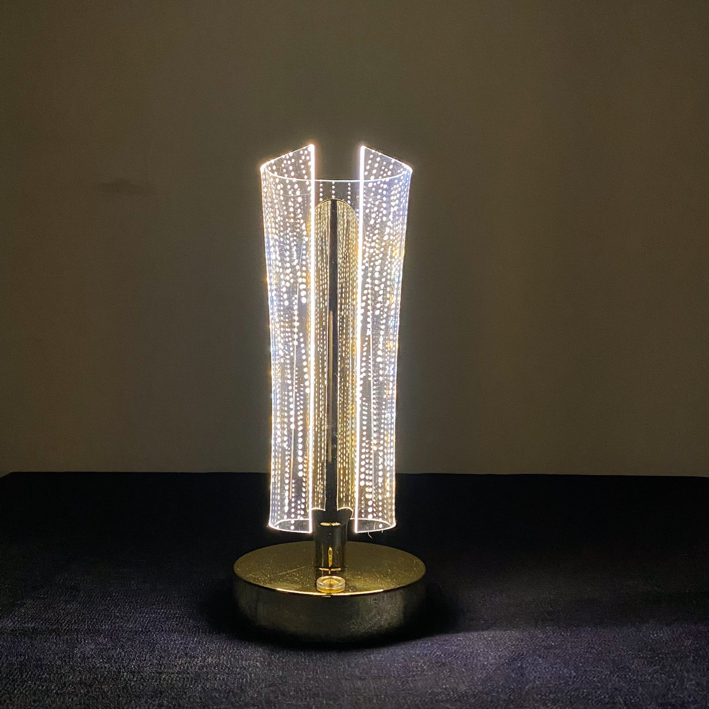 LED Touch Control Luxury Crystal Lamp