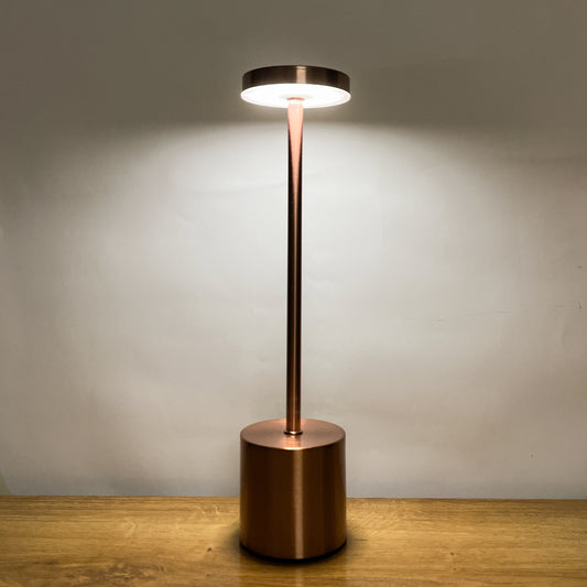 Ambient lighting shot of LED table lamp