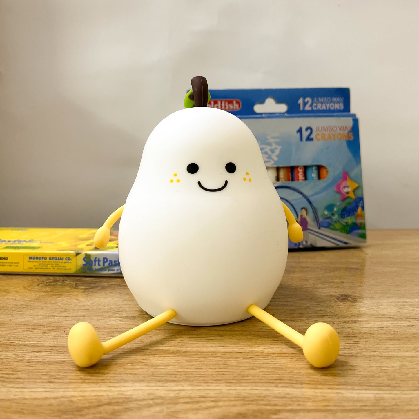 Pear LED Night Lamp – Aesthetic Room Decor Light
