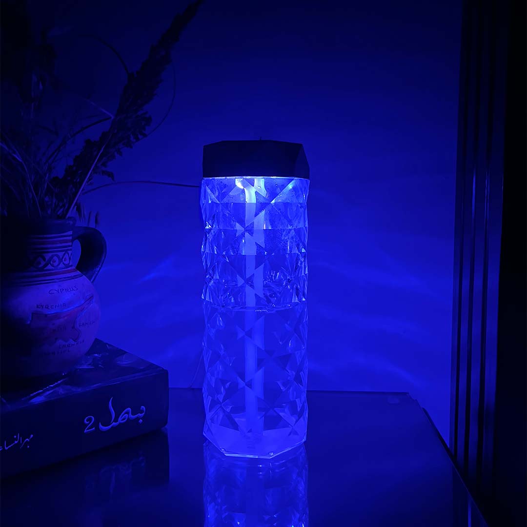 Prism Air Humidifier – RGB LED Mist Diffuser for Home & Desk