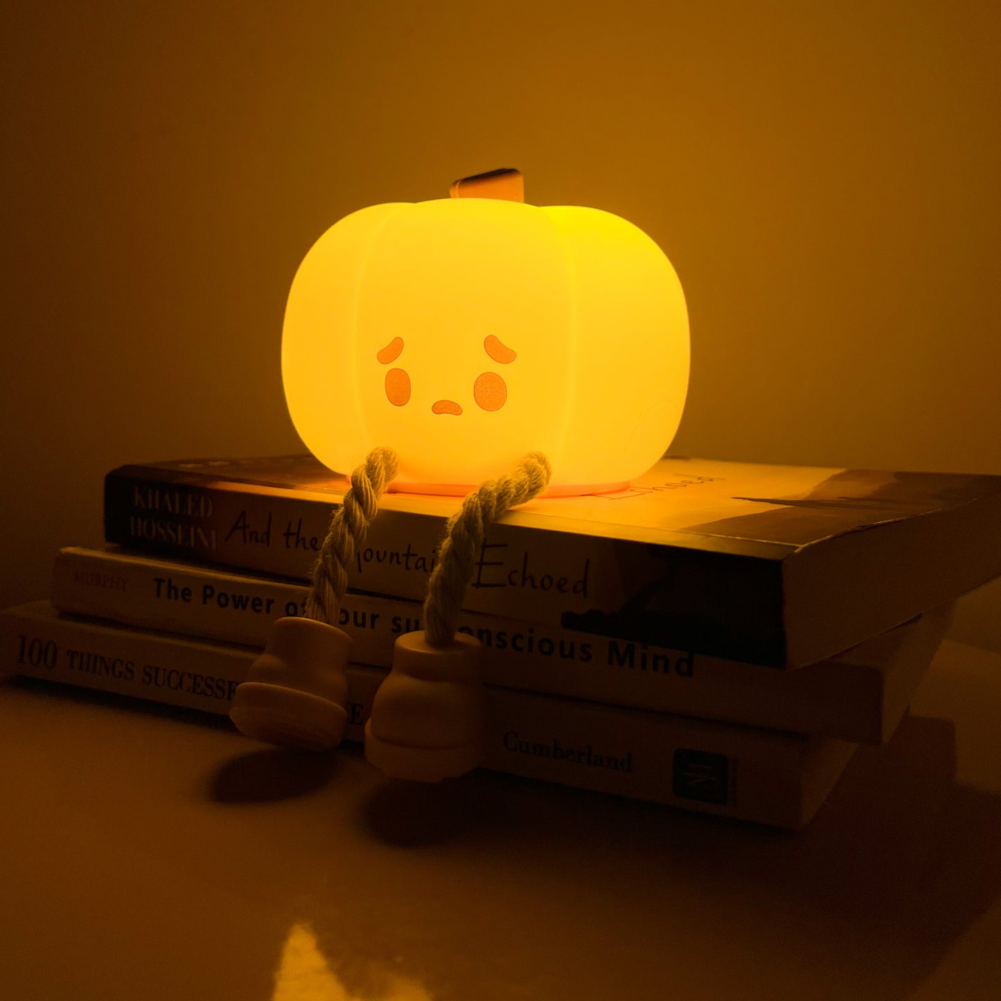Sad Pumpkin Silicone Lamp – Touch LED Light