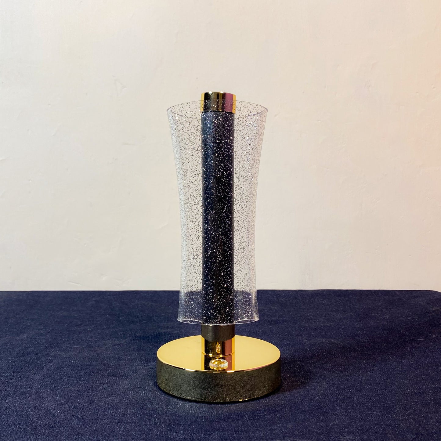 LED Touch Control Glitter Crystal Lamp