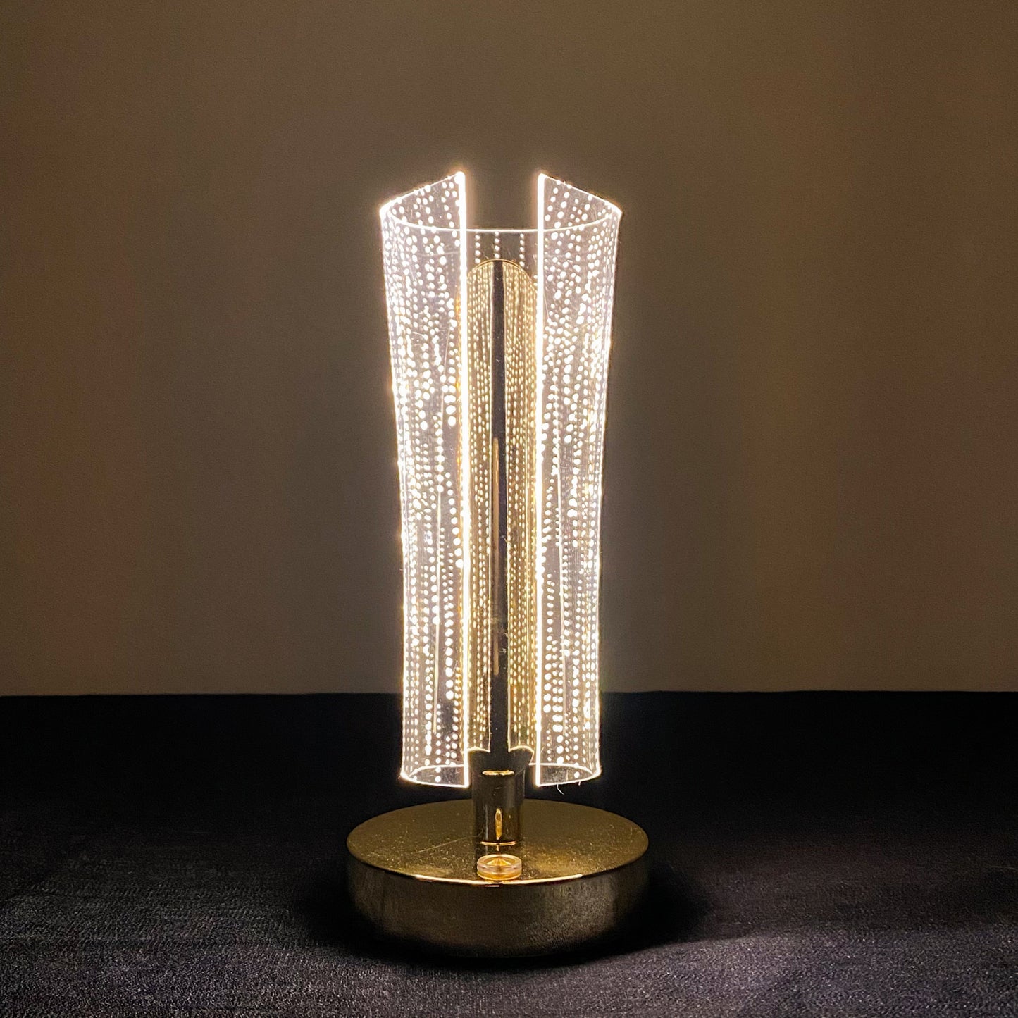 LED Touch Control Luxury Crystal Lamp