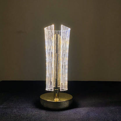 LED Touch Control Luxury Crystal Lamp