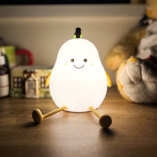 Pear LED Night Lamp – Aesthetic Room Decor Light
