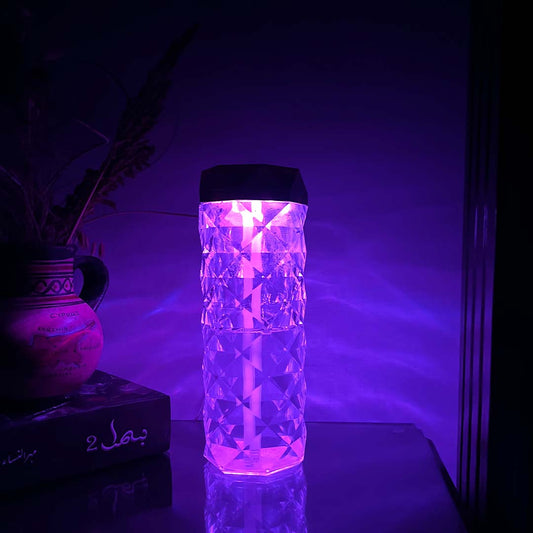 Prism Air Humidifier – RGB LED Mist Diffuser for Home & Desk