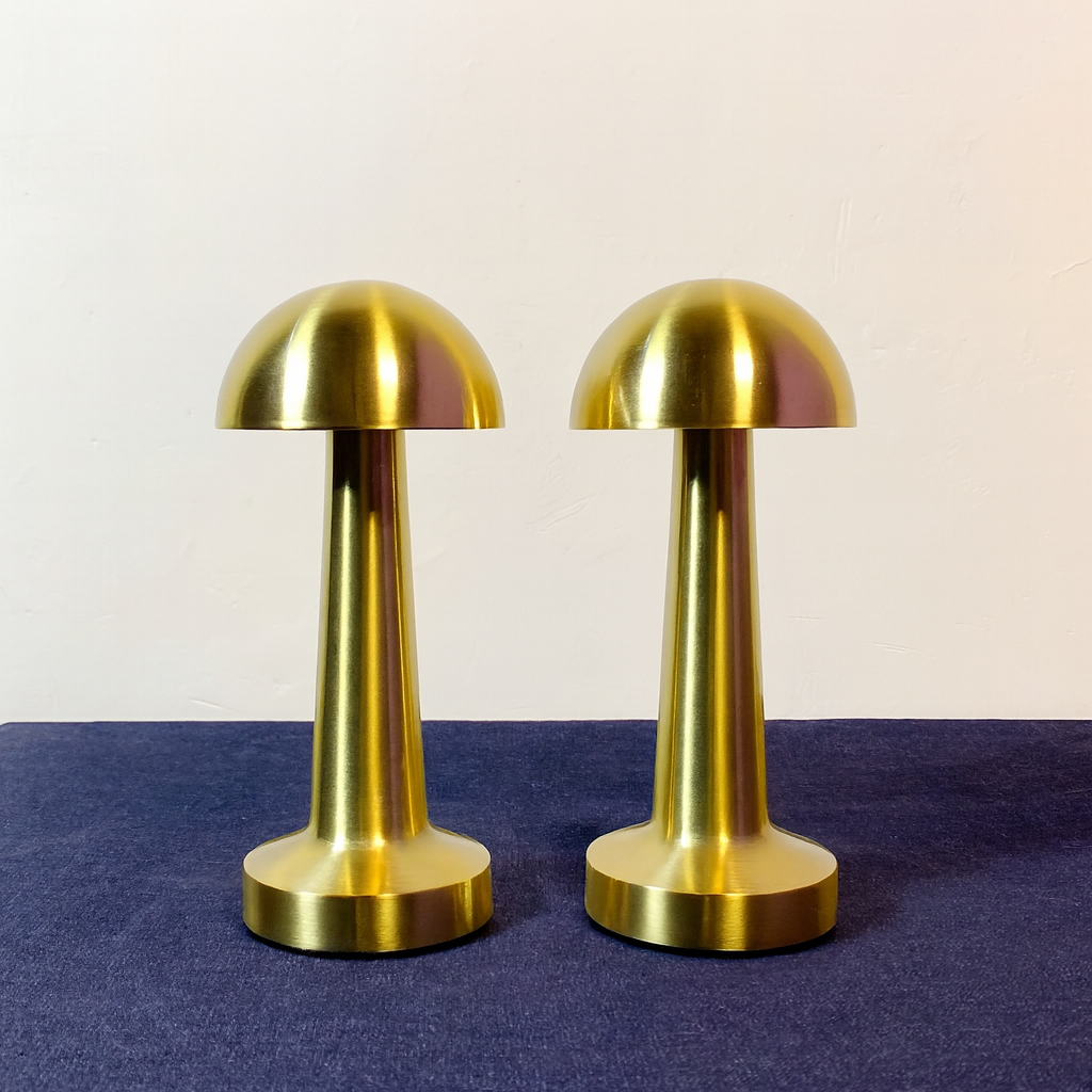 Premium Rechargeable Touch Control LED Table Lamp Round Head