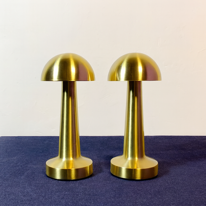 Premium Rechargeable Touch Control LED Table Lamp Round Head